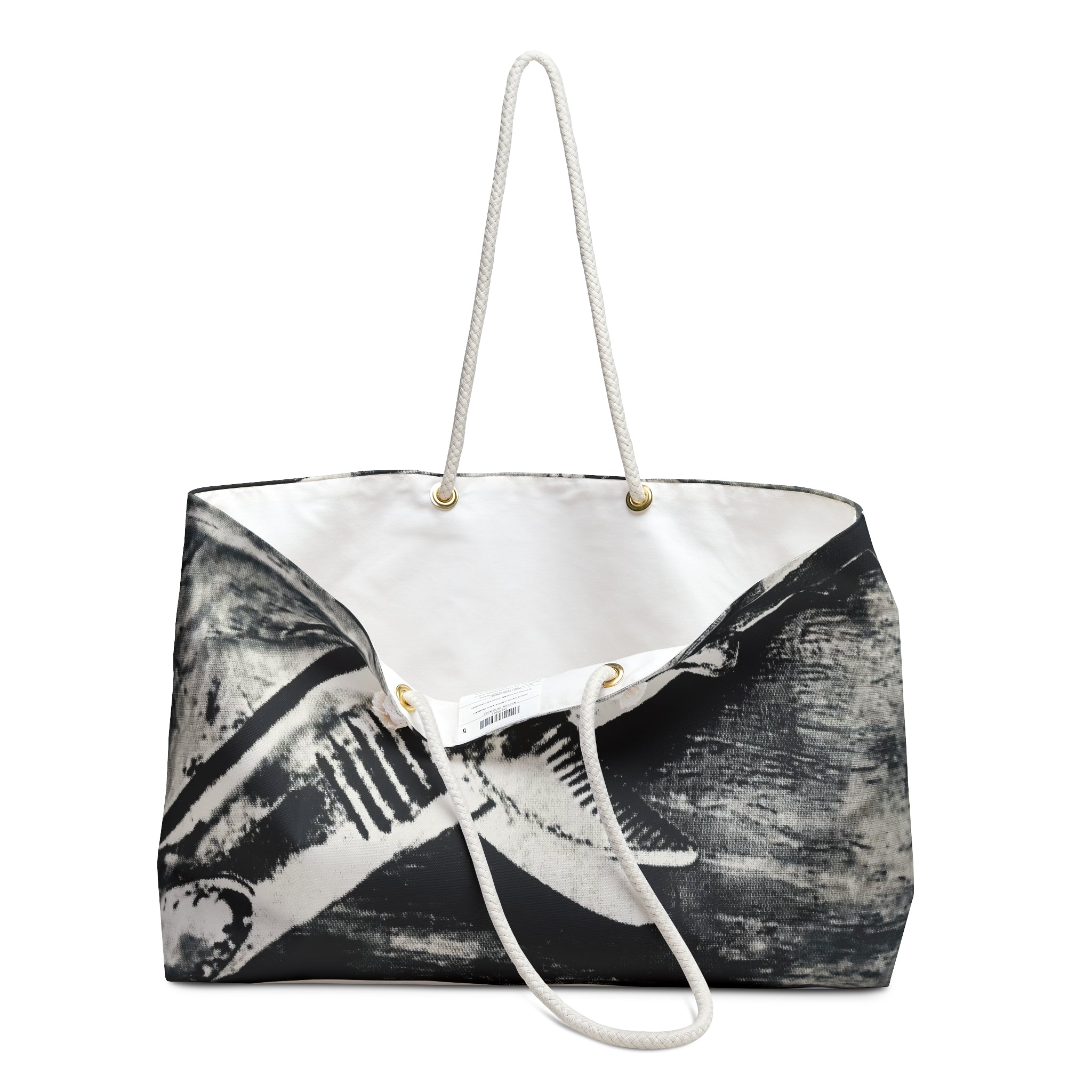 SHARK WEEK "BENEATH THE SURFACE"  Weekender Bag — Monochrome