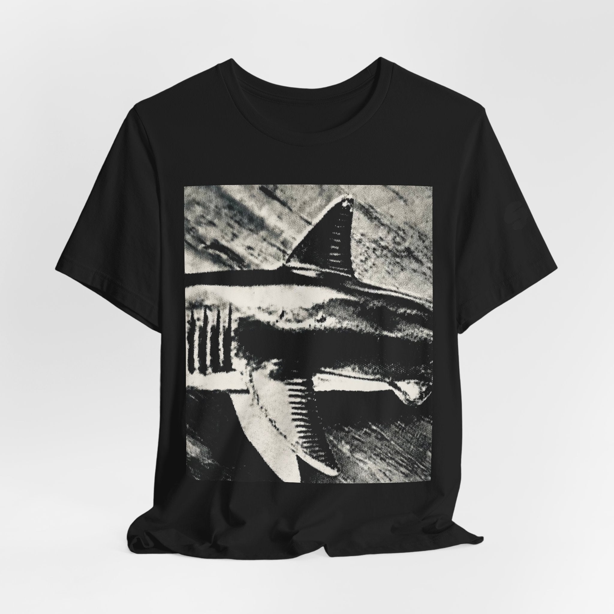 SHARK WEEK T SHIRT -  "Beneath the Surface"  Monochrome