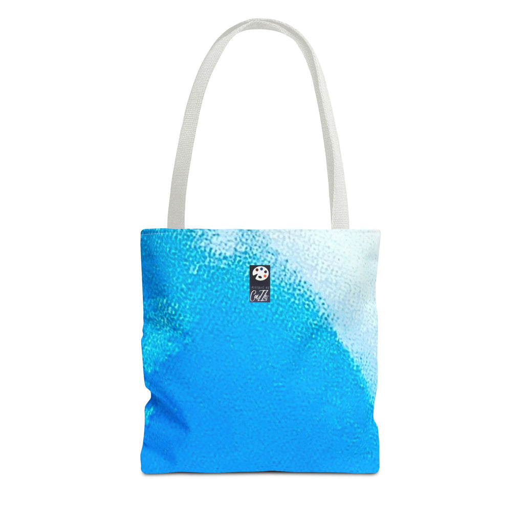 "SHORELINE"  Tote with ORIGINAL ARTWORK  by CAZZO.
