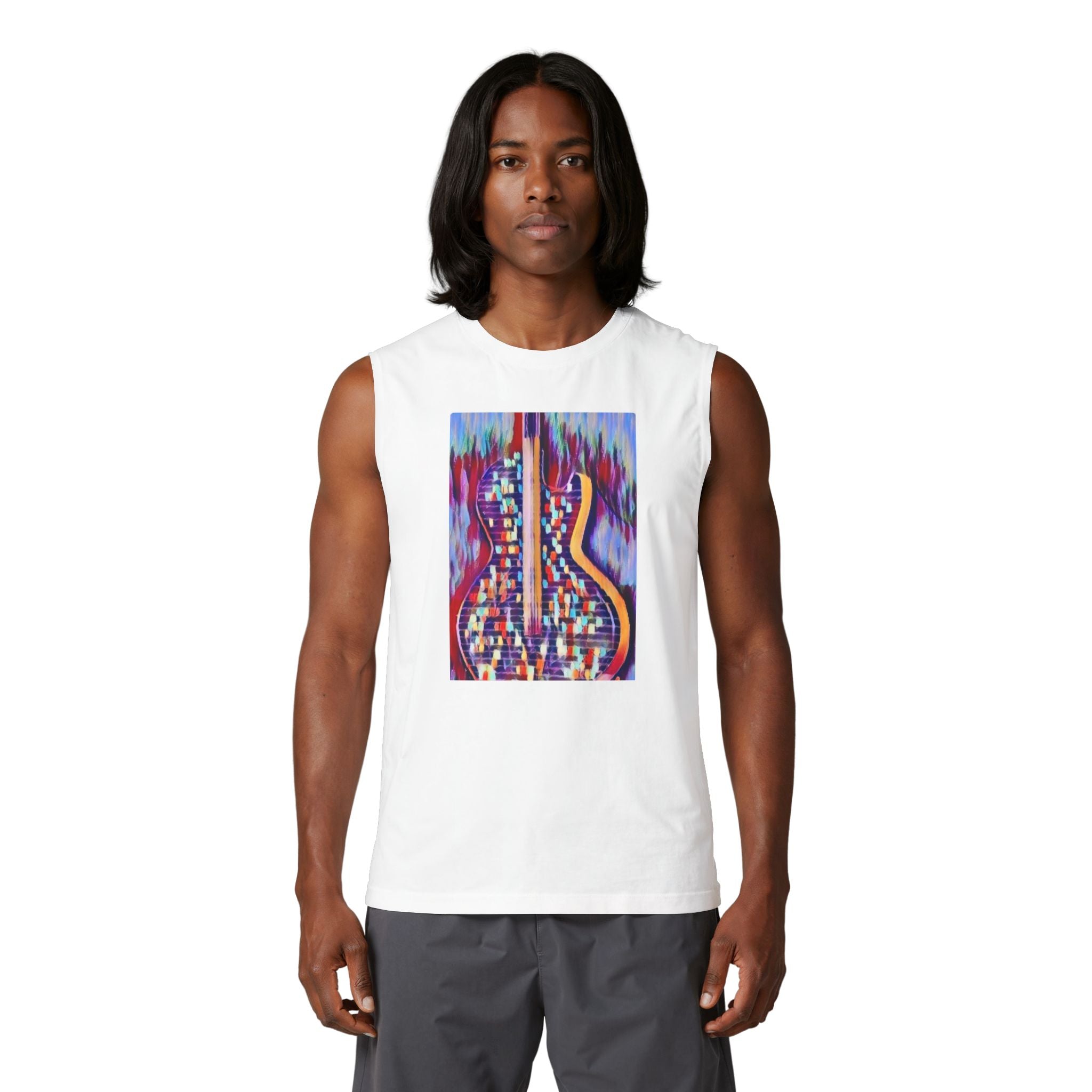 ALL AMERICAN GUITAR Muscle Tank — Mosaic