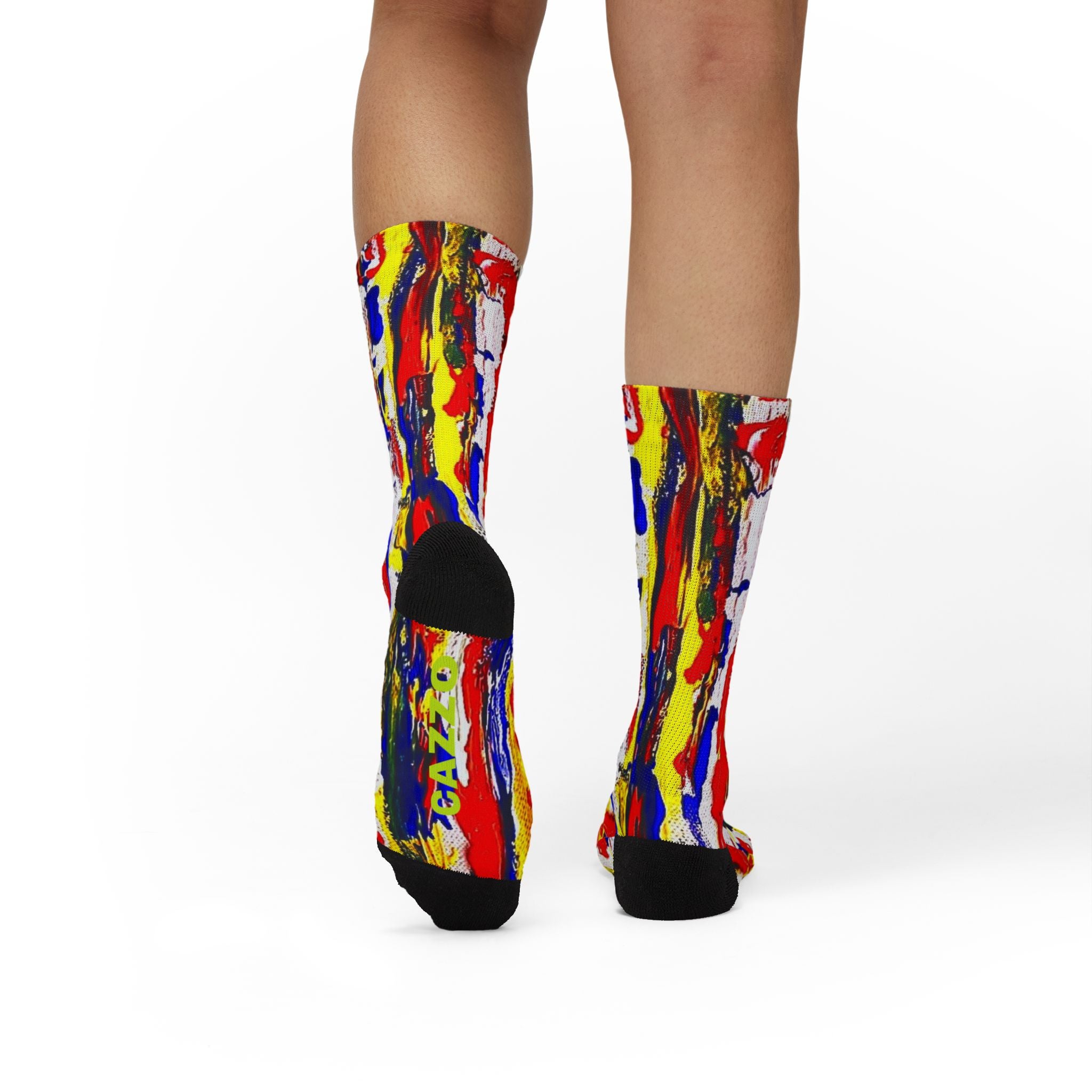 CAZZO SOCKS "STRIPE IT" Red