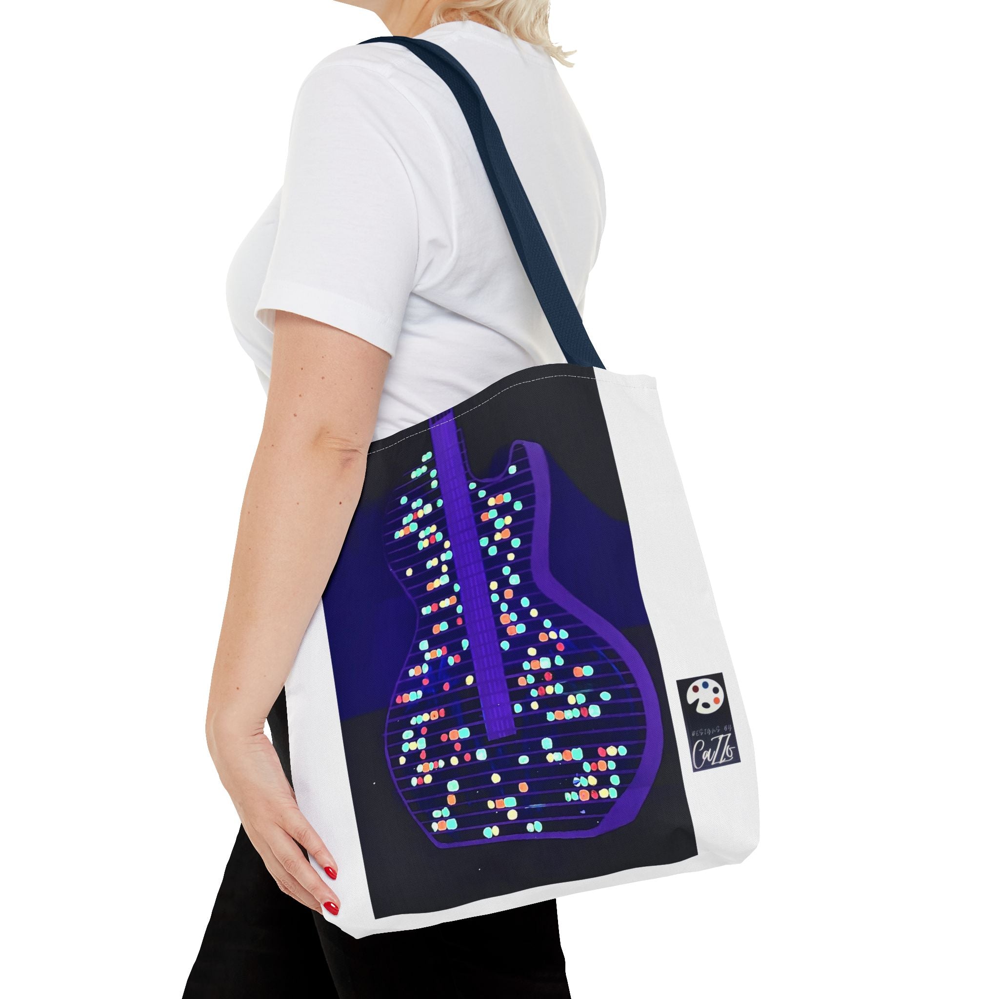 ALL AMERICAN GUITAR Tote Bag  Neon