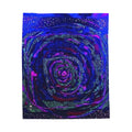 "SPACE ODYSSEY"  Velveteen Plush Blanket