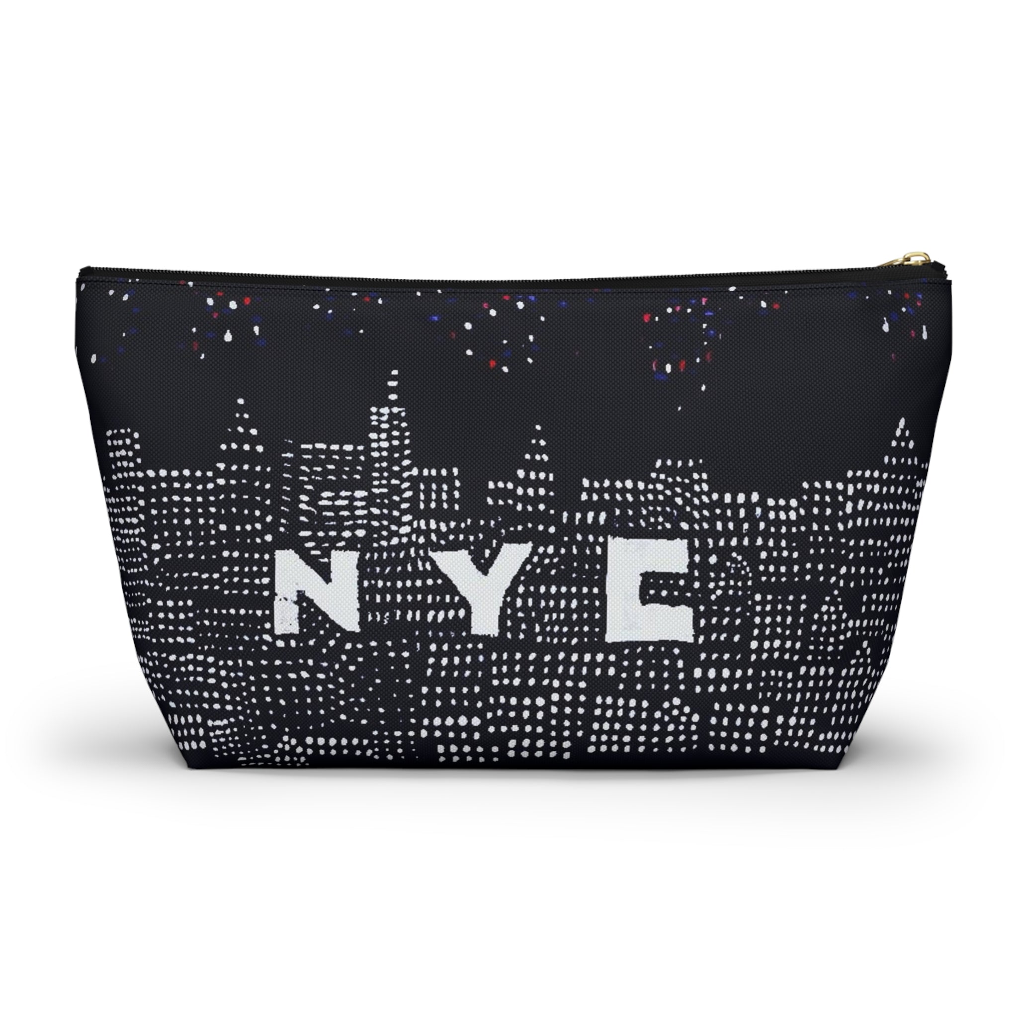 NYC Skyline Accessory Pouch — "NYC SKYLINE&