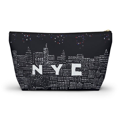 NYC Skyline Accessory Pouch — "NYC SKYLINE&