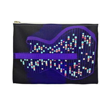 ALL AMERICAN GUITAR Zipper Pouch — Neon