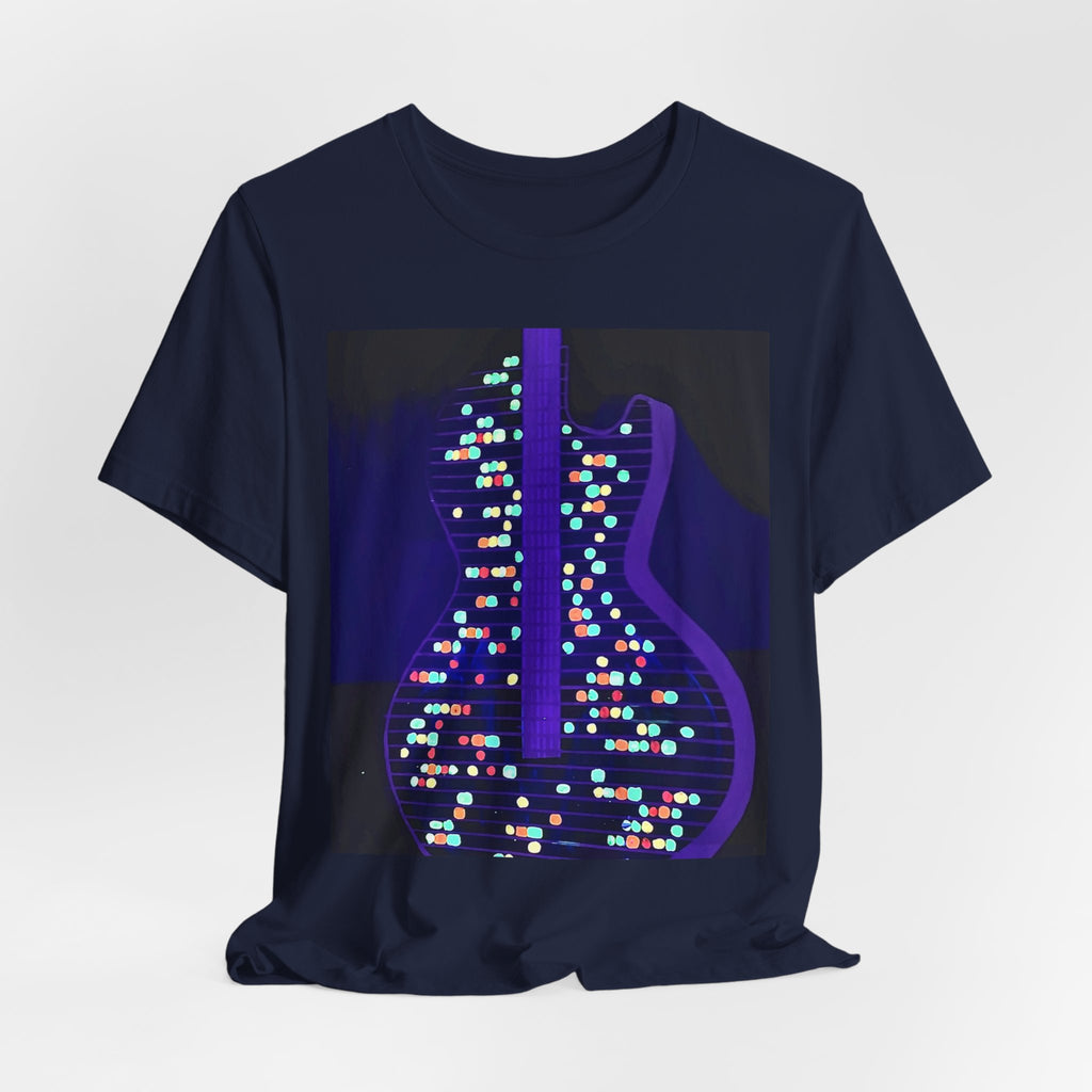 ALL AMERICAN GUITAR T-Shirt — Neon