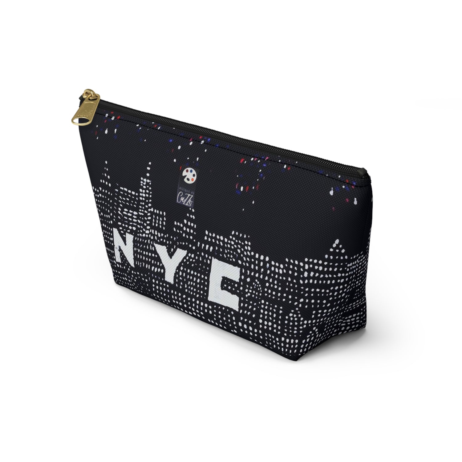 NYC Skyline Accessory Pouch — "NYC SKYLINE&