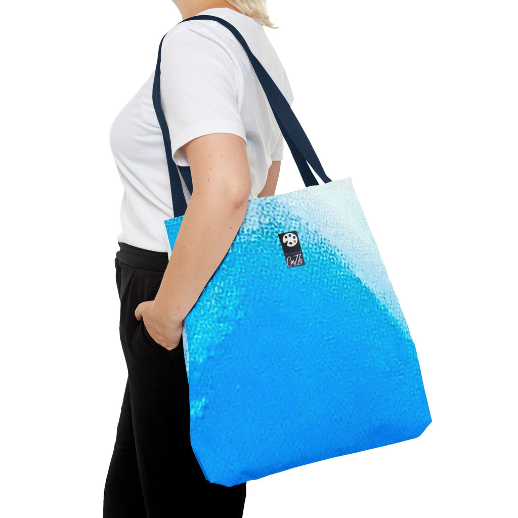 "SHORELINE"  Tote with ORIGINAL ARTWORK  by CAZZO.