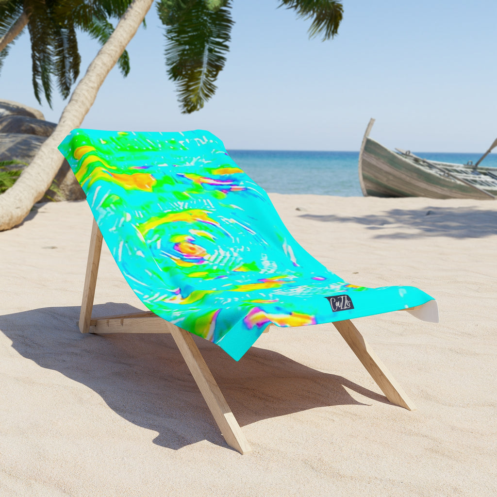 BEACH TOWEL "Hurricane" Teal