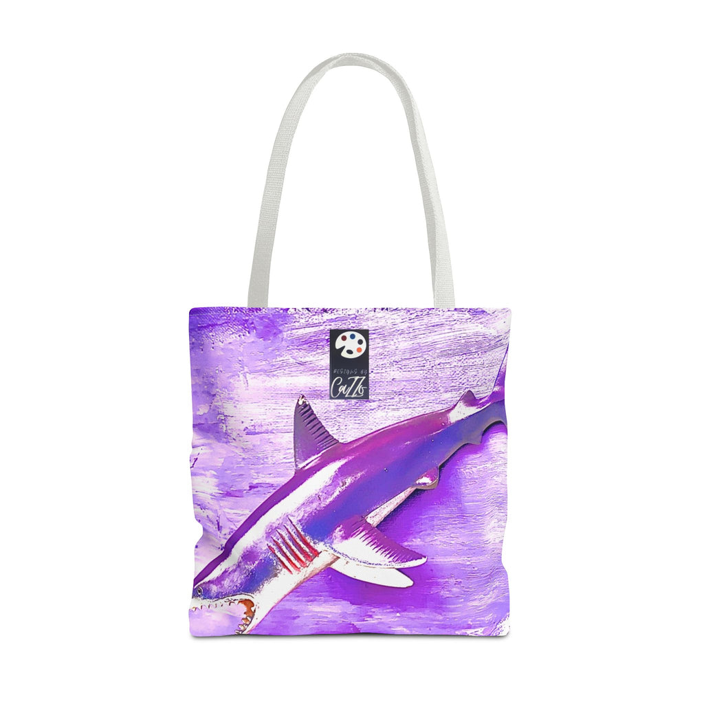 SHARK WEEK Tote "Beneath the Surface" Purple