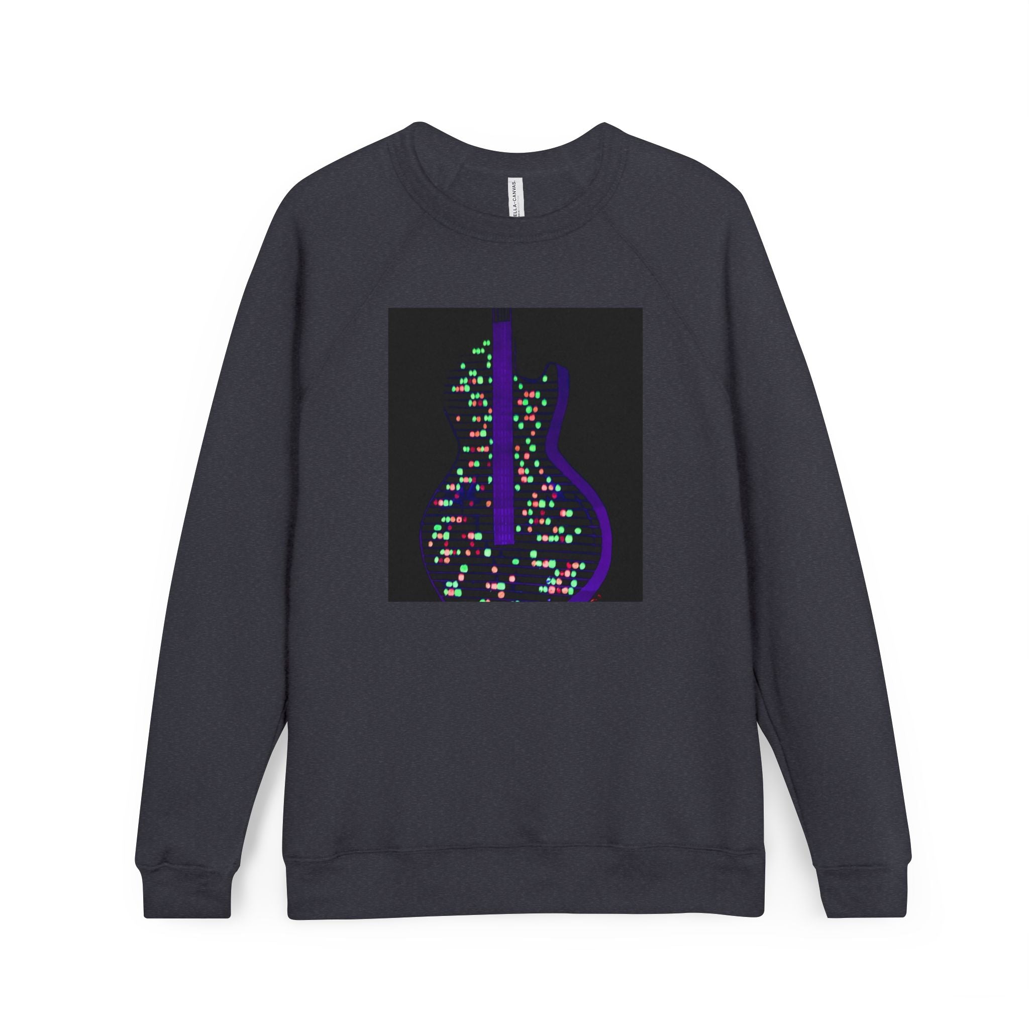 ALL AMERICAN GUITAR Sweatshirt — Neon