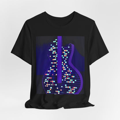 ALL AMERICAN GUITAR T-Shirt — Neon