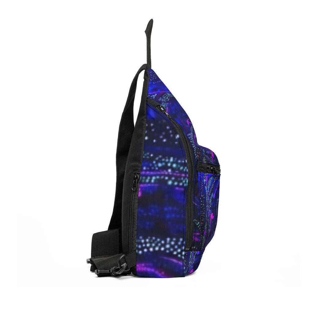 SLING BAG "SPACE ODYSSEY" BLACK LIT VERSION