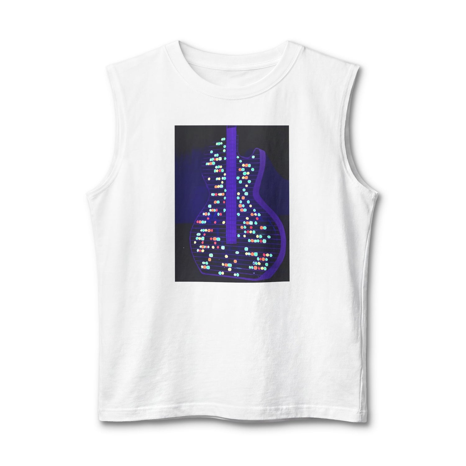 ALL AMERICAN GUITAR Muscle Tank — Neon