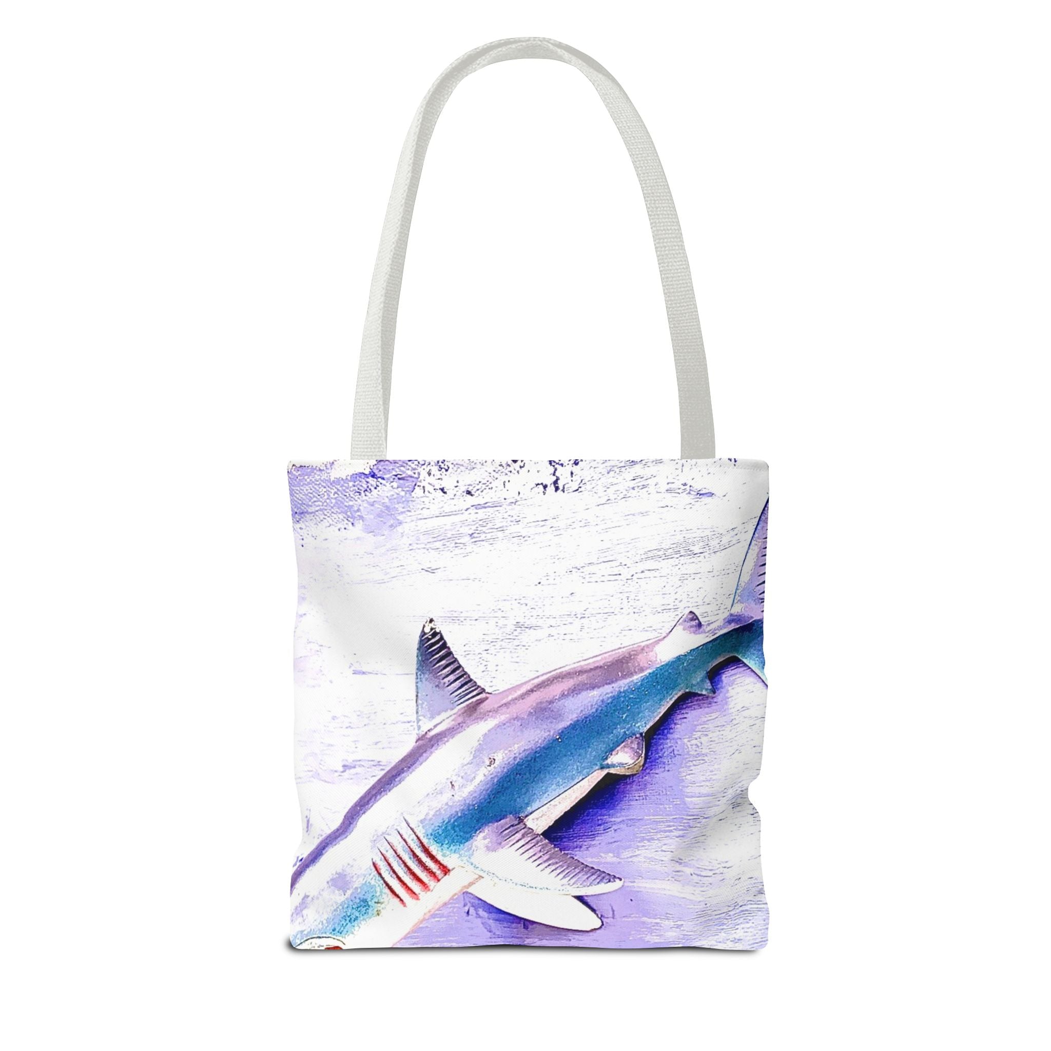 SHARK WEEK Tote "Beneath the Surface" Natural