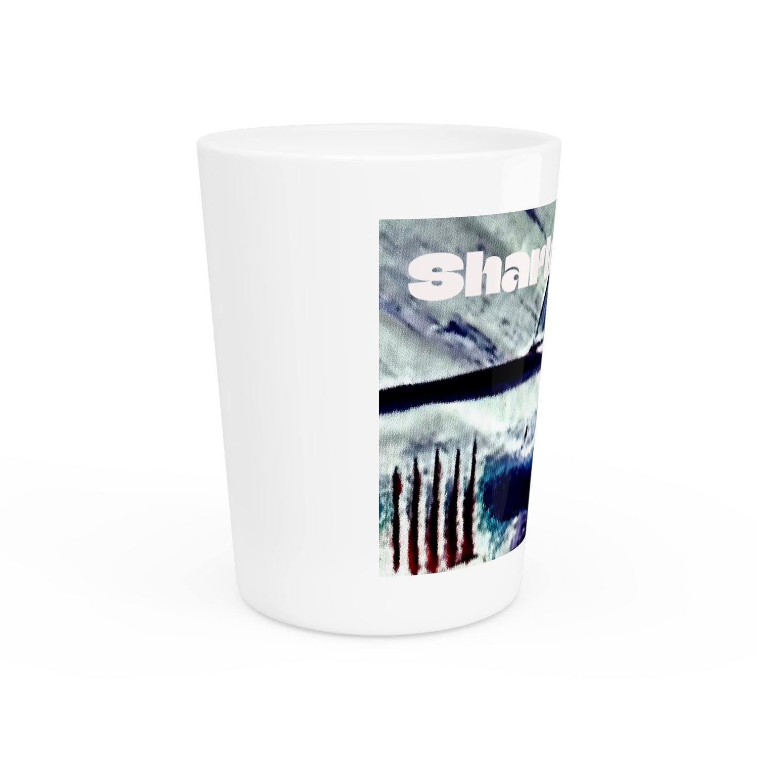 SHARK WEEK SHOT GLASS "Beneath the Surface"