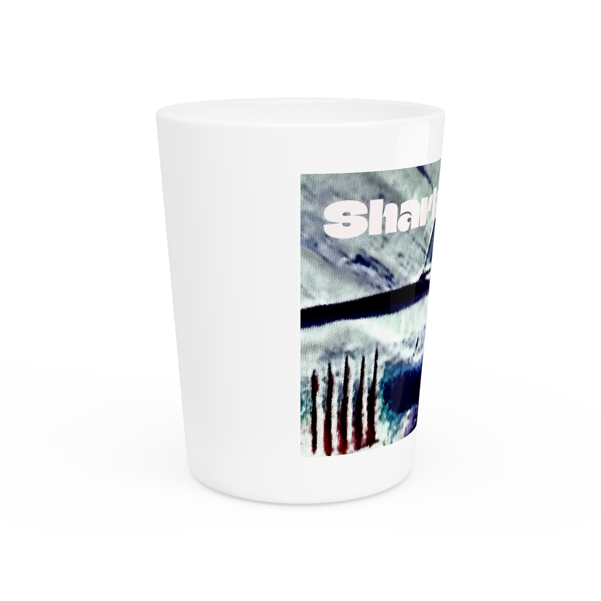 SHARK WEEK SHOT GLASS "Beneath the Surface"