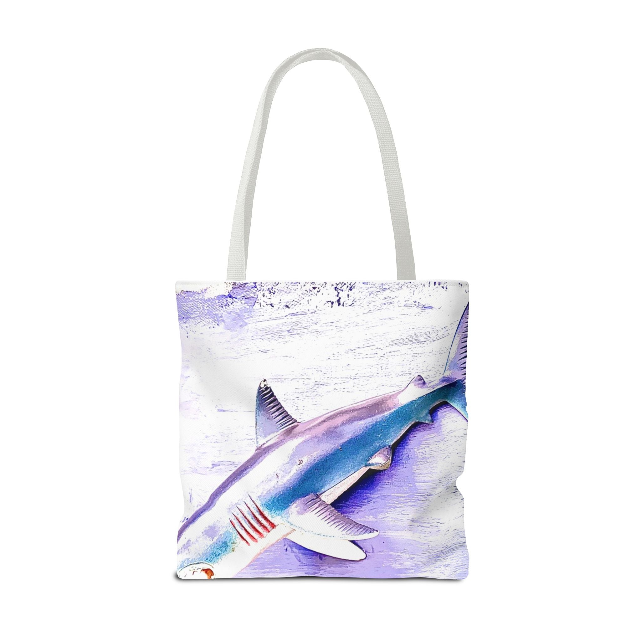 SHARK WEEK Tote "Beneath the Surface" Natural