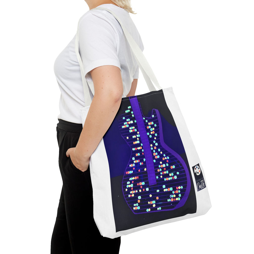 ALL AMERICAN GUITAR Tote Bag  Neon