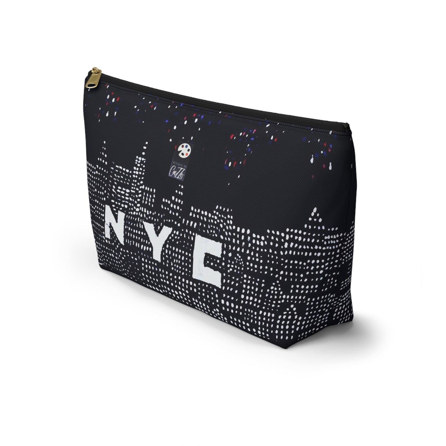 NYC Skyline Accessory Pouch — "NYC SKYLINE&