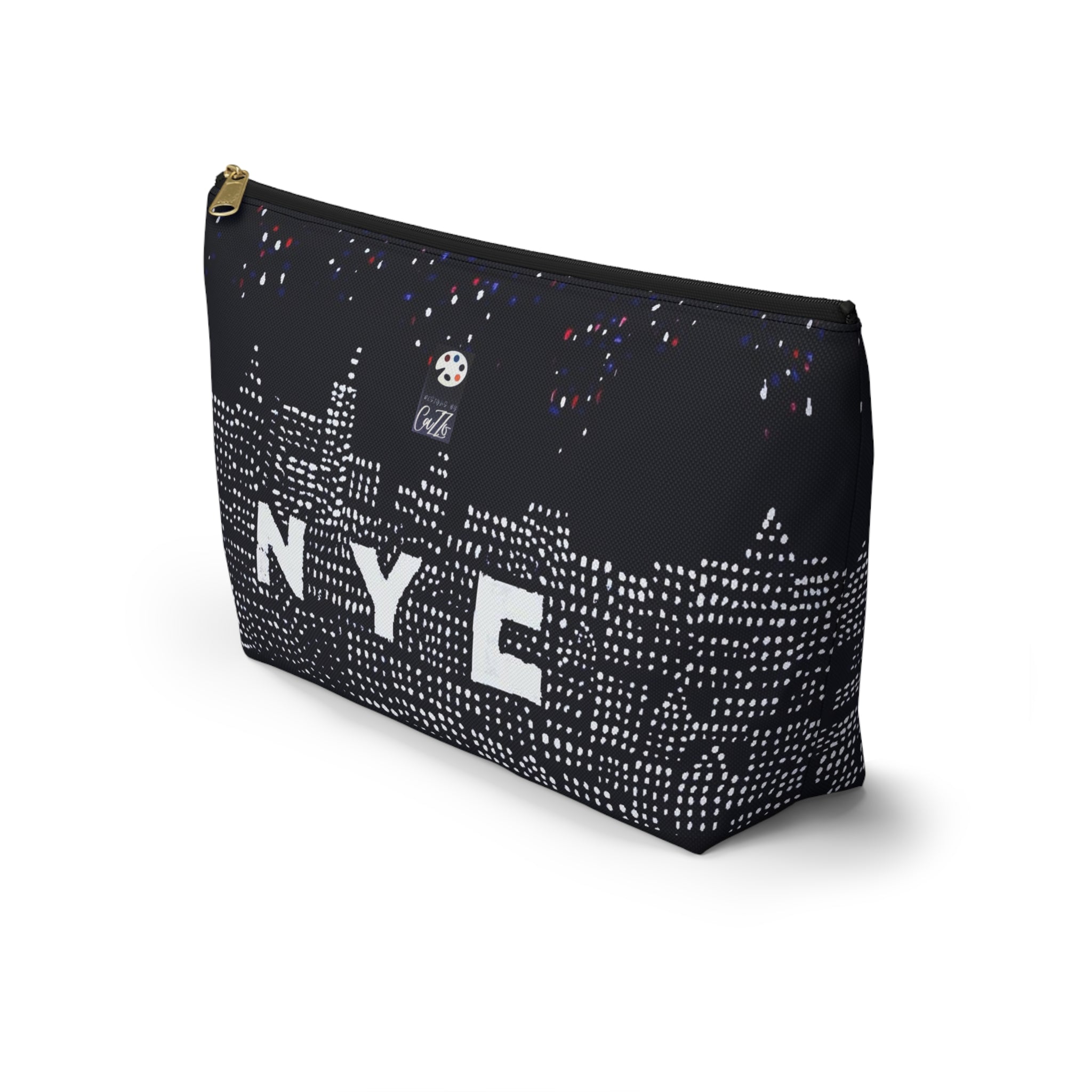 NYC Skyline Accessory Pouch — "NYC SKYLINE&