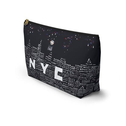 NYC Skyline Accessory Pouch — "NYC SKYLINE&