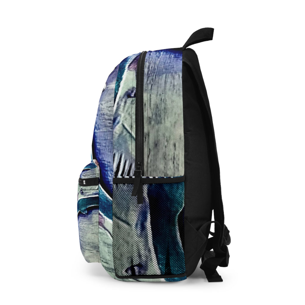 SHARK WEEK Backpack "Beneath the Surface" Blue Steel