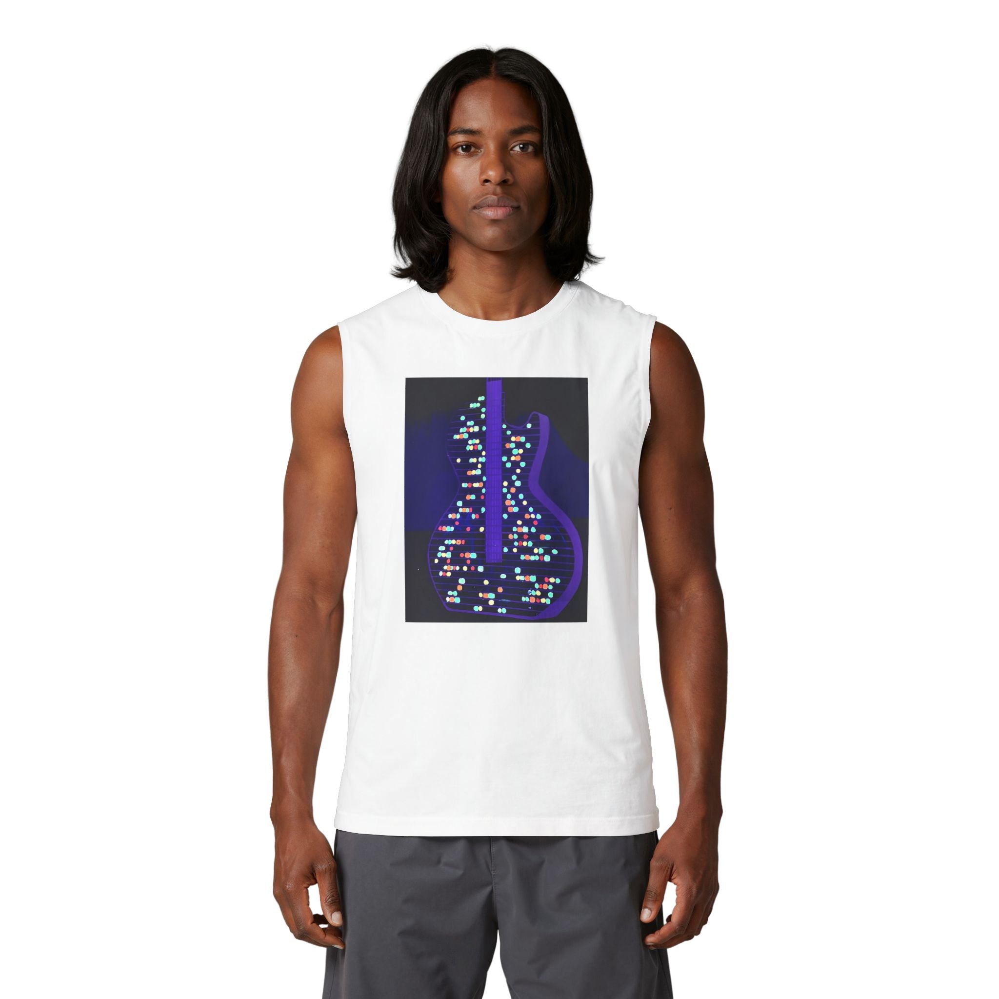 ALL AMERICAN GUITAR Muscle Tank — Neon