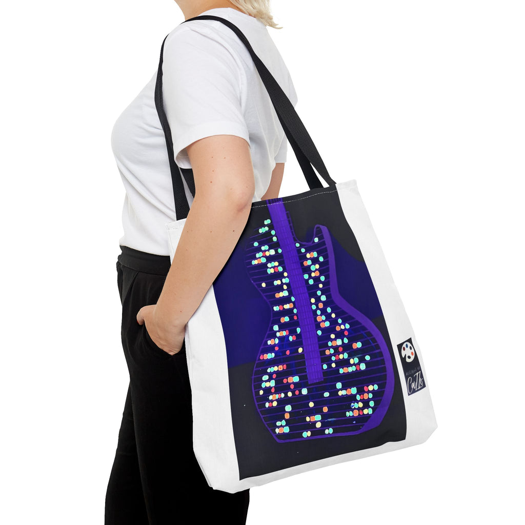 ALL AMERICAN GUITAR Tote Bag  Neon