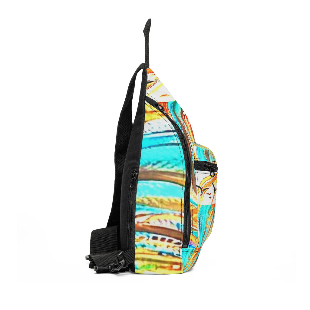 SLING BAG "HEAD ABOVE WATER" SWIRL