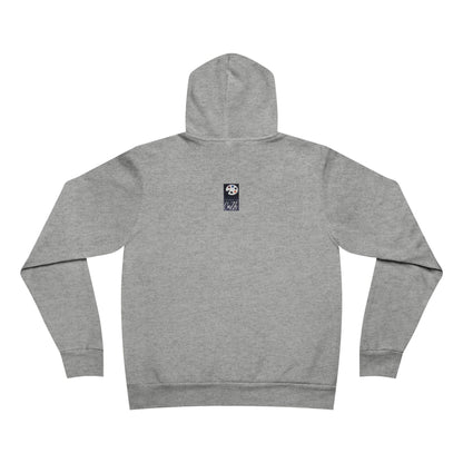 Electric Guitar Hoodie - Neon Purple Music Note Pullover