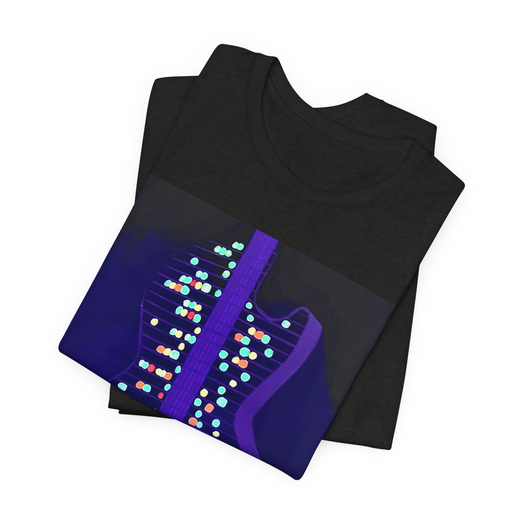 ALL AMERICAN GUITAR T-Shirt — Neon