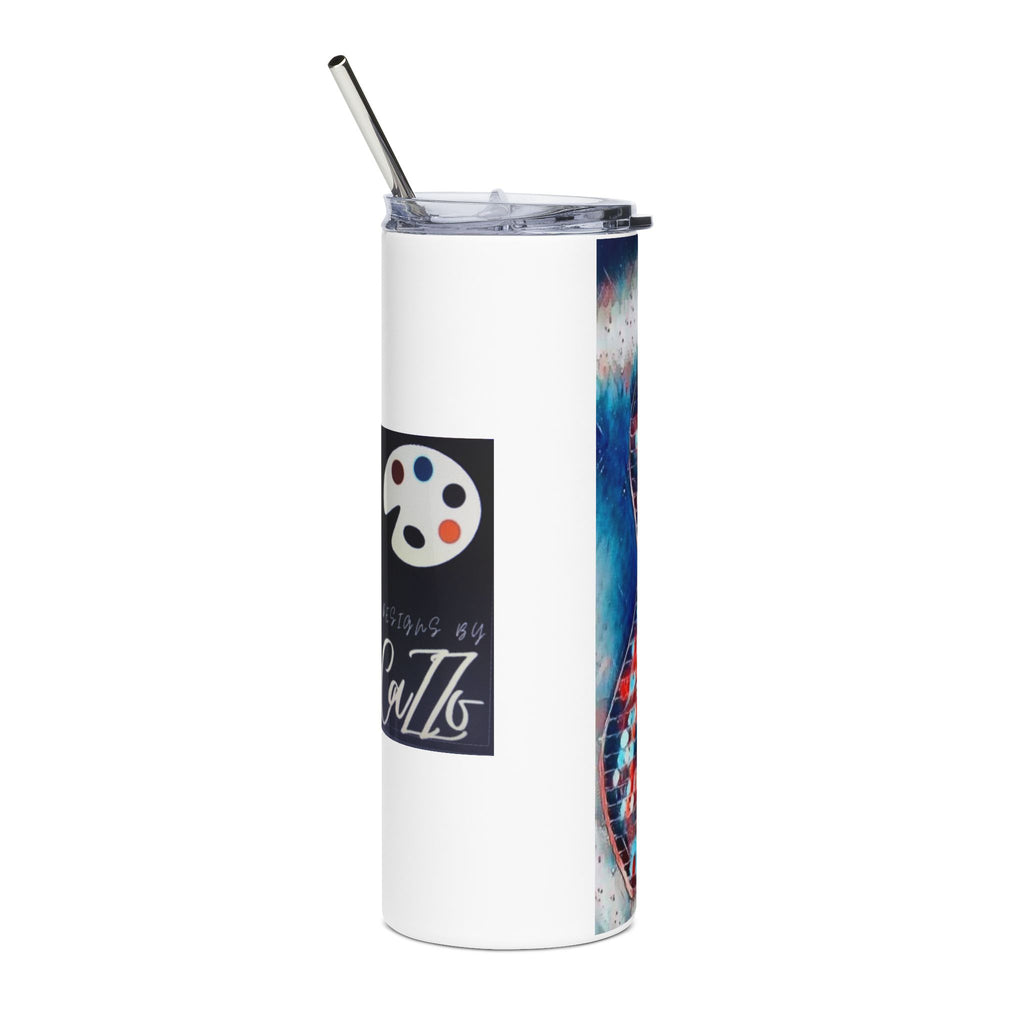 ALL AMERICAN GUITAR Tumbler — Red White & Blue