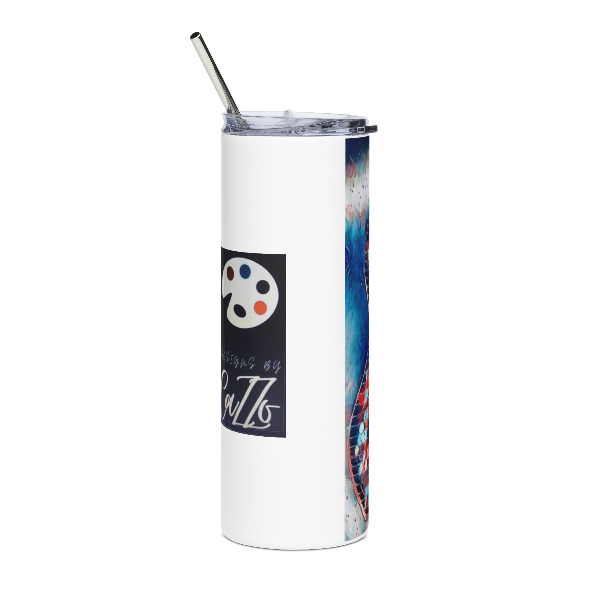 ALL AMERICAN GUITAR Tumbler — Red White & Blue