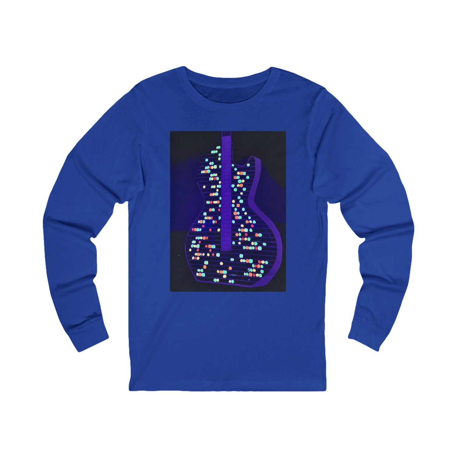 ALL AMERICAN GUITAR Long Sleeve Tee — Neon