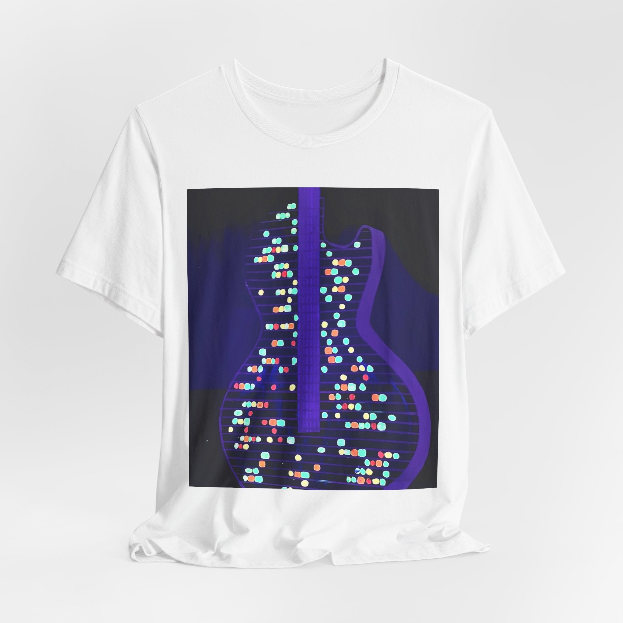 ALL AMERICAN GUITAR T-Shirt — Neon