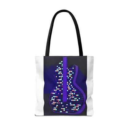 ALL AMERICAN GUITAR Tote Bag  Neon