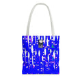 "BLUE RAIN" Tote with ORIGINAL ARTWORK from DESIGNSBYCAZZO.