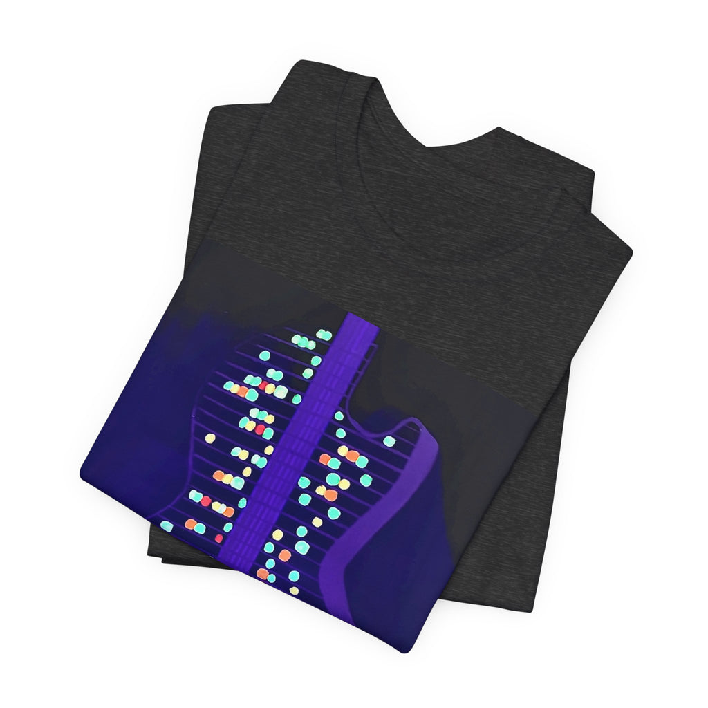 ALL AMERICAN GUITAR T-Shirt — Neon
