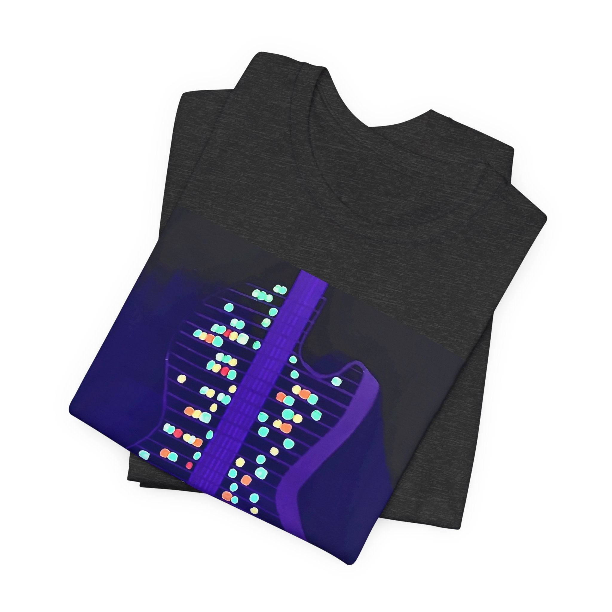 ALL AMERICAN GUITAR T-Shirt — Neon
