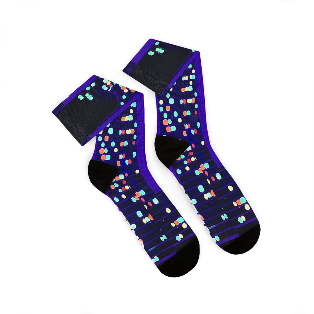 CAZZO SOCKS "ALL AMERICAN GUITAR" NEON
