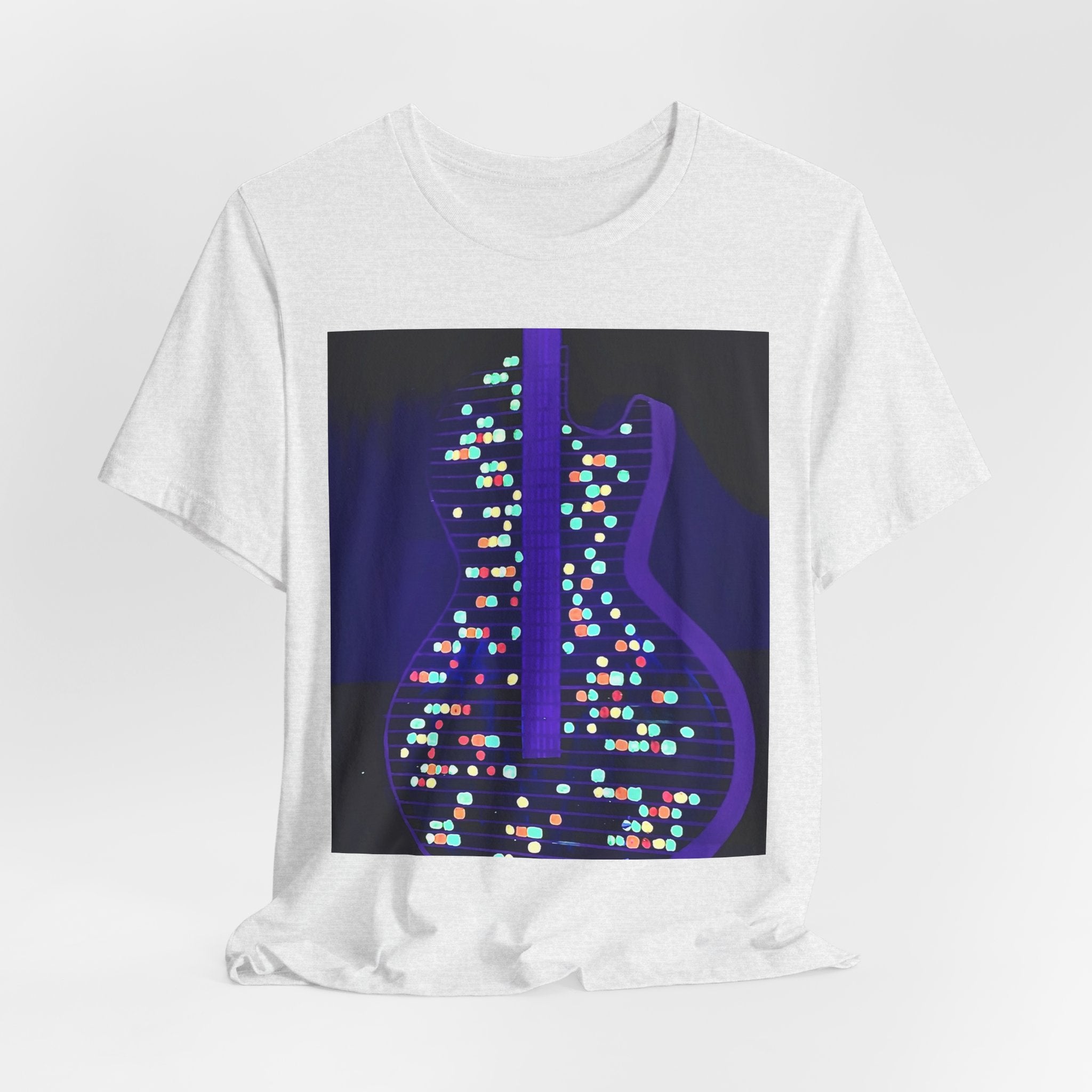 ALL AMERICAN GUITAR T-Shirt — Neon