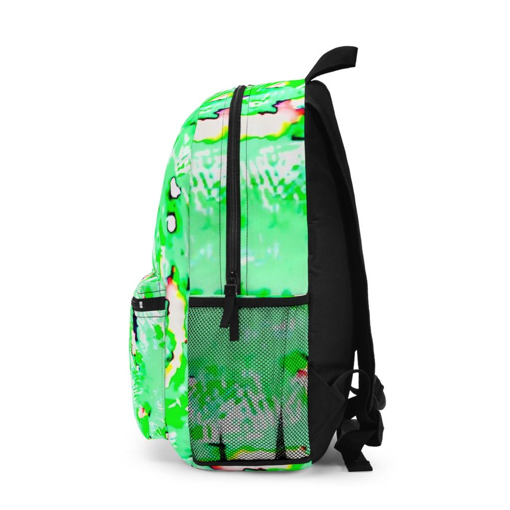 BACKPACK "HURRICANE" LIME GREEN