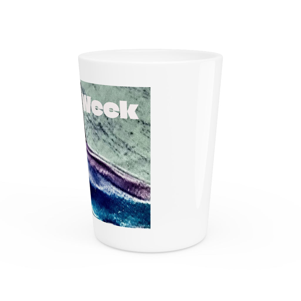 SHARK WEEK SHOT GLASS "Beneath the Surface"
