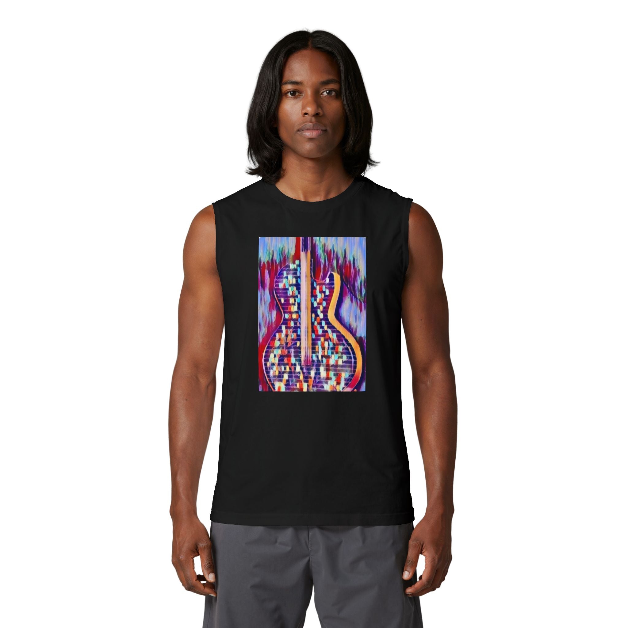 ALL AMERICAN GUITAR Muscle Tank — Mosaic
