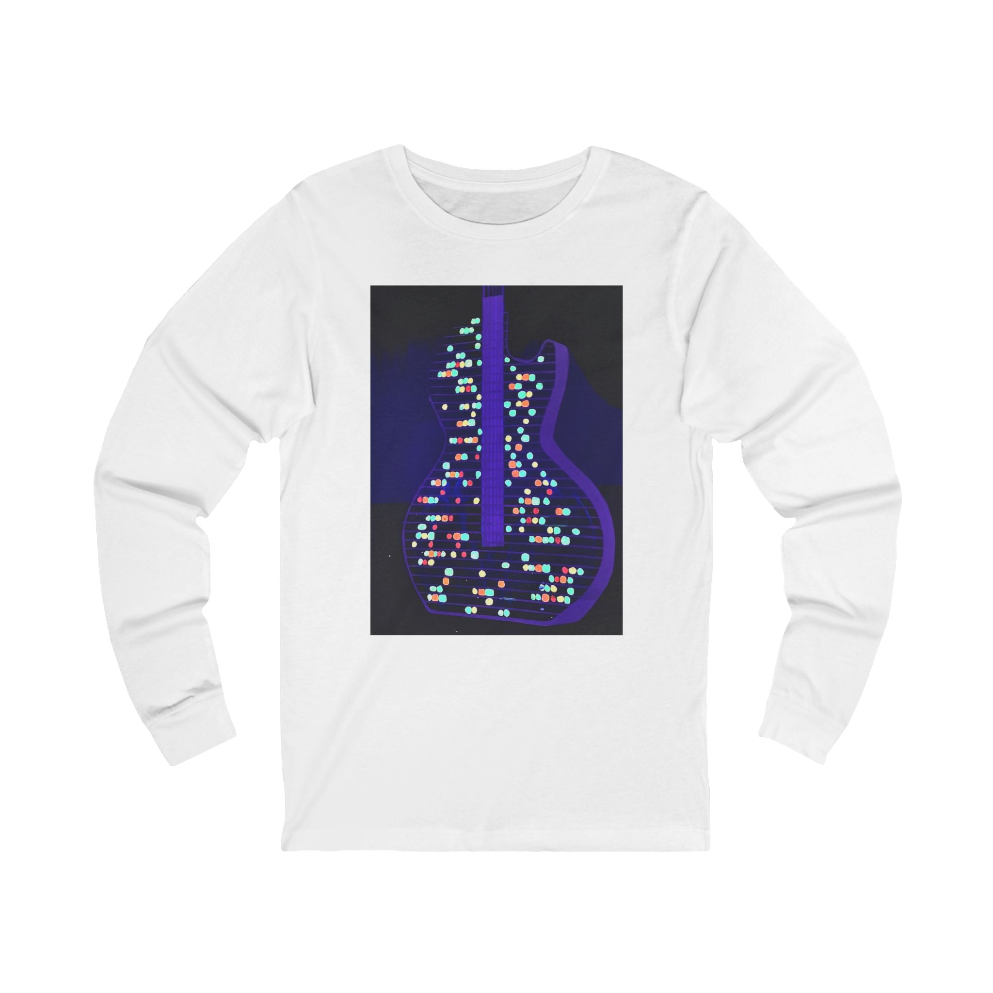 ALL AMERICAN GUITAR Long Sleeve Tee — Neon