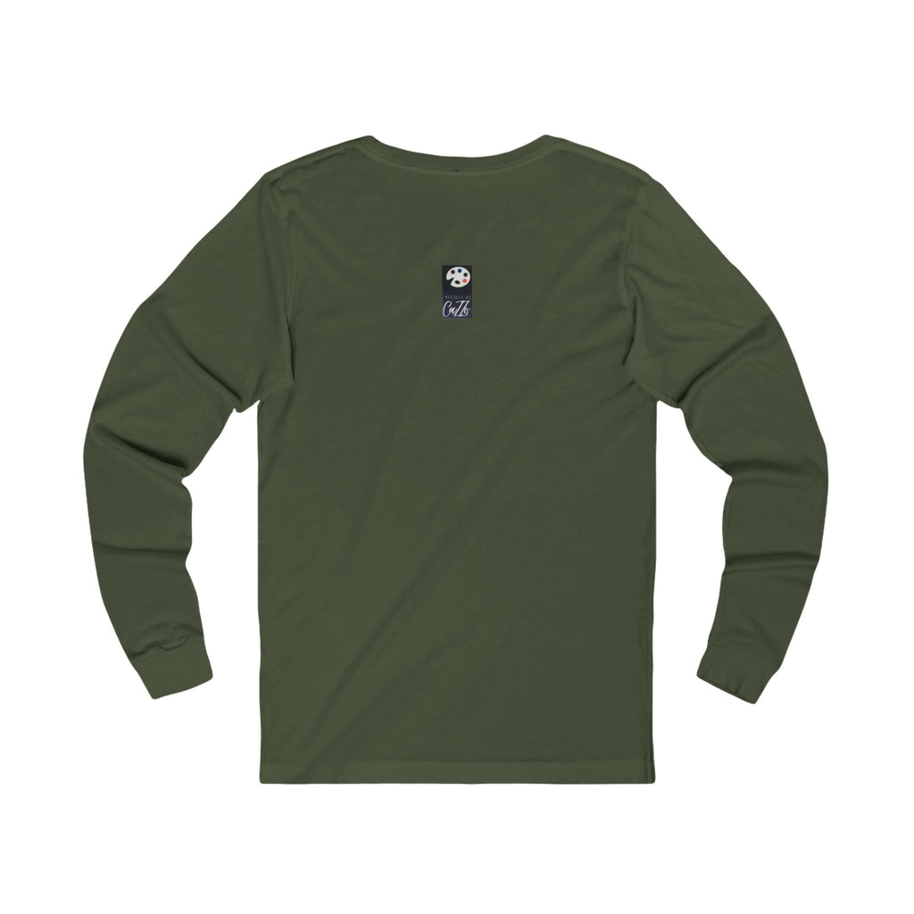 ALL AMERICAN GUITAR Long Sleeve Tee — Red White & Blue