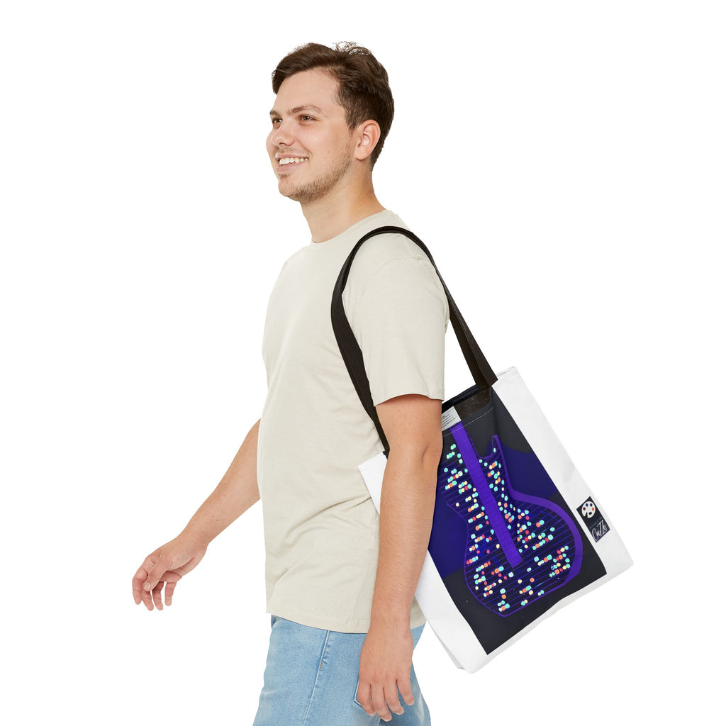 ALL AMERICAN GUITAR Tote Bag  Neon