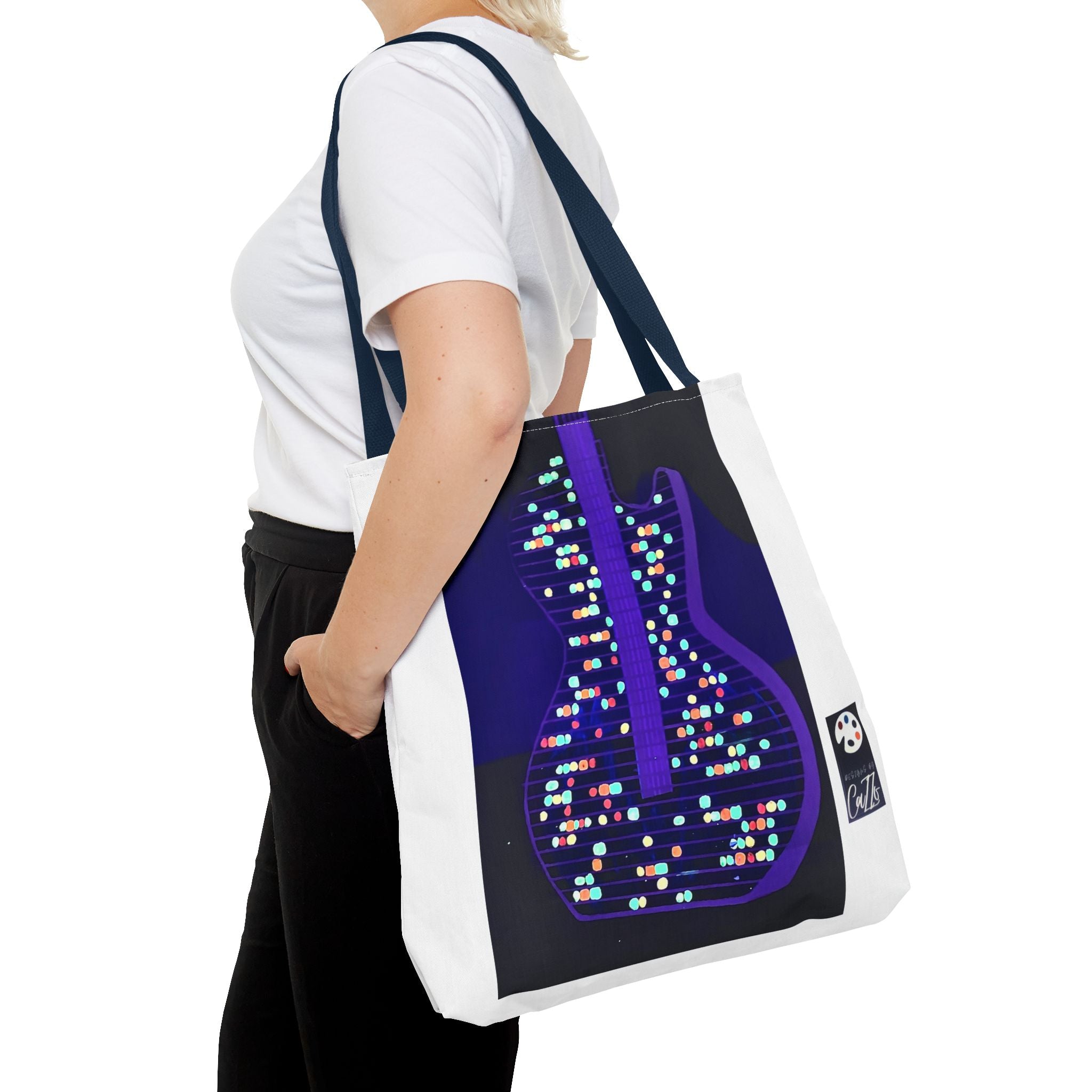 ALL AMERICAN GUITAR Tote Bag  Neon